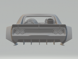 Dodge charger fast and furious 3D Принт Модель