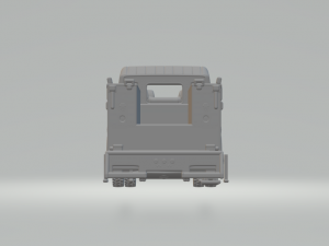 Hyundai pavise service truck 3D-printmodel