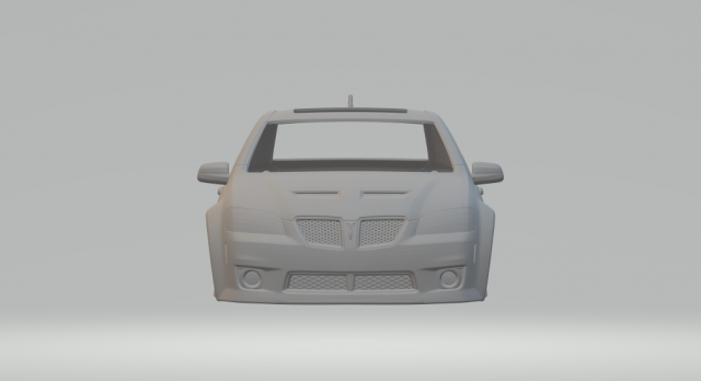 Pontiac g8 3D in 3DExport