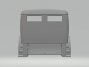 Cabin mercedes benz 1934 3D Print Model