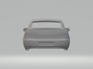 Mazda 3 sedan 3Dプリントモデル
