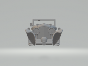 1931 Bentley 4 Litre Blower 3D Принт Модель