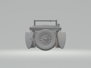 1931 Bentley 4 Litre Blower 3D Принт Модель