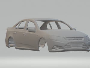 Falcon mk7 sedan 3D Baskı Modeli