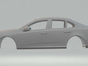 Falcon mk7 sedan Modelo de Impressão 3D
