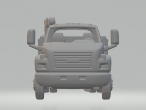 Gmc topkick Model Cetak 3D