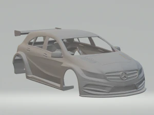 Mercedes-Benz klasse een raceauto 3D printmodel