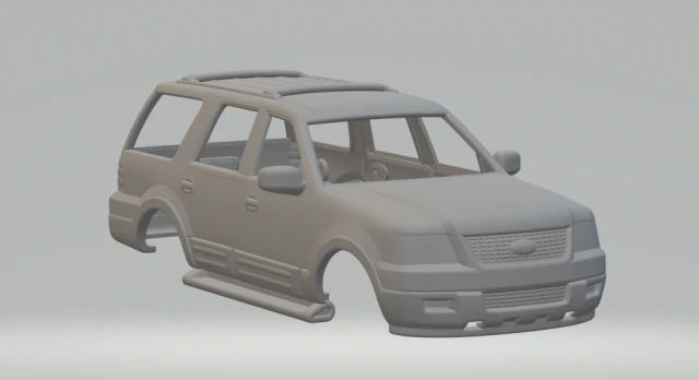Expedition Mk2 3D Print Model .c4d .max .obj .3ds .fbx .stl .blend 
