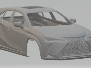 렉서스 UX 250h 3D 프린트 모델