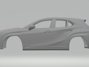Lexus UX 250h 3D प्रिंट मॉडल