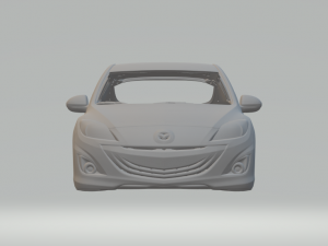 Mazda 3 hatch Modelo de Impressão 3D