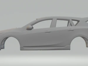 Mazda 3 hatch 3D Print Model