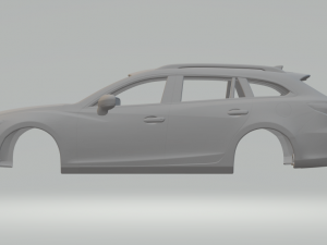 Mazda 6 wagon Model do druku 3D