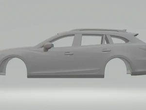 Mazda 6 wagon 3D Print Model