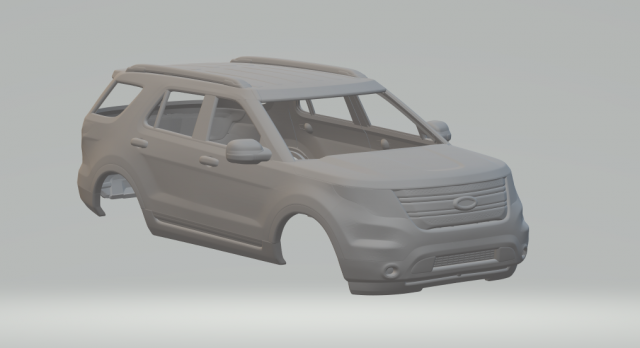 Explorer mk5 3D Print Model .c4d .max .obj .3ds .fbx .stl .blend