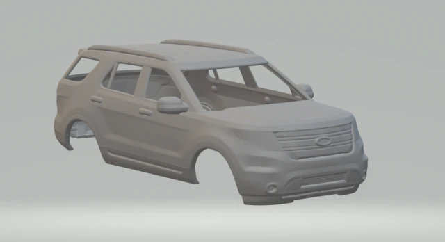 Explorer mk5 3D Print Model .c4d .max .obj .3ds .fbx .stl .blend