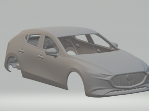 Mazda 3 hatch 2020 3D Print Model