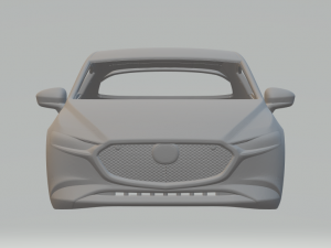 Mazda 3 hatch 2020 3D प्रिंट मॉडल