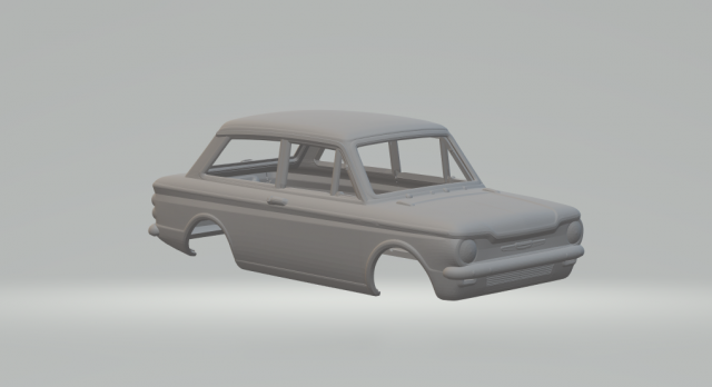 Hillman Imp Modelo de impresión 3D .c4d .max .obj .3ds .fbx .stl .blend 