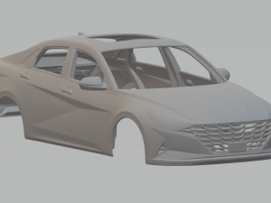 Hyundai elantra 3D Принт Модель