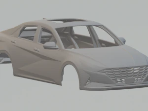 Хендай Элантра 3D Принт Модель