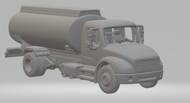 Freightliner Class M2 3D 프린트 모델 .c4d .max .obj .3ds .fbx .stl .blend
