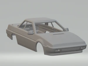 Subaru uit 1987 3D printmodel