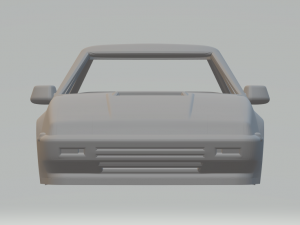 Subaru sx 1987 3D 打印模型
