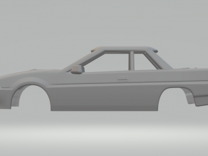 Subaru sx 1987 3D 打印模型