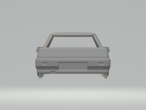 Subaru sx 1987 3D 打印模型