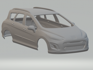 Peugeot 308 wagon Modelo de impresión 3D