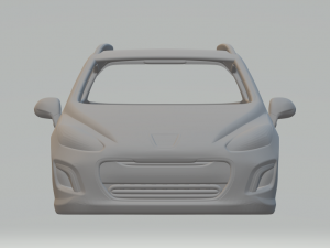 Peugeot 308 wagon 3D प्रिंट मॉडल
