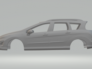 Peugeot 308 wagon 3D प्रिंट मॉडल