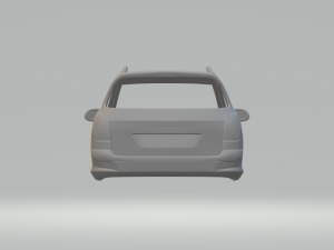 Peugeot 308 wagon 3D प्रिंट मॉडल