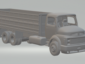 Mercedes benz 1313 kit body grain brazil 3D-Druckmodell