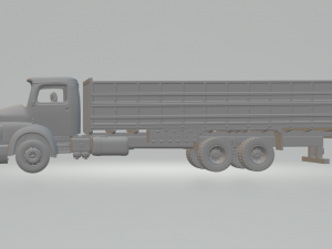 Mercedes benz 1313 kit body grain brazil Modelo de Impressão 3D