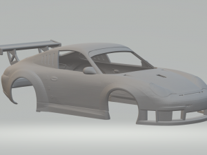 Porsche 911 GT3 RS-R 3Dプリントモデル