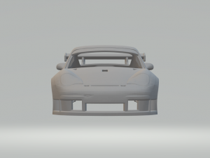 Porsche 911 GT3 RS-R 3Dプリントモデル