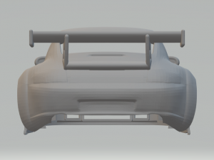 Porsche 911 GT3 RS-R 3Dプリントモデル