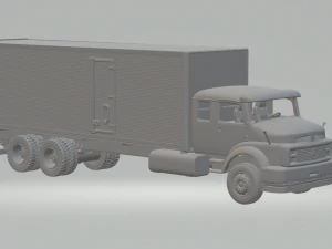 Mercedes-Benz 1519 doos 3D printmodel