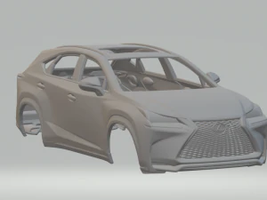 LEXUSNX 2015 3D printmodel