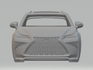 LEXUS NX 2015 3D Print Model