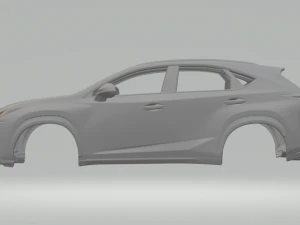 LEXUS NX 2015 3D Print Model
