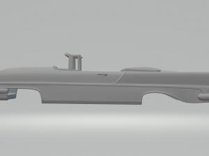 Lincoln premiere 57 3D-printmodel
