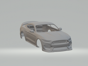 Mustang shelby gt 350 Modelo de impresión 3D