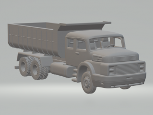 Mercedes benz 1934 dumper 3D Print Model
