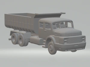 Mercedes-Benz dumper uit 1934 3D printmodel
