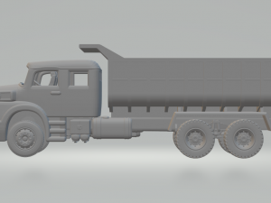Mercedes benz 1934 dumper Modello di stampa 3D