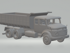Mercedes benz 1519 dumper 3D प्रिंट मॉडल