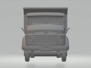 Mercedes benz 1519 dumper 3D Print Model